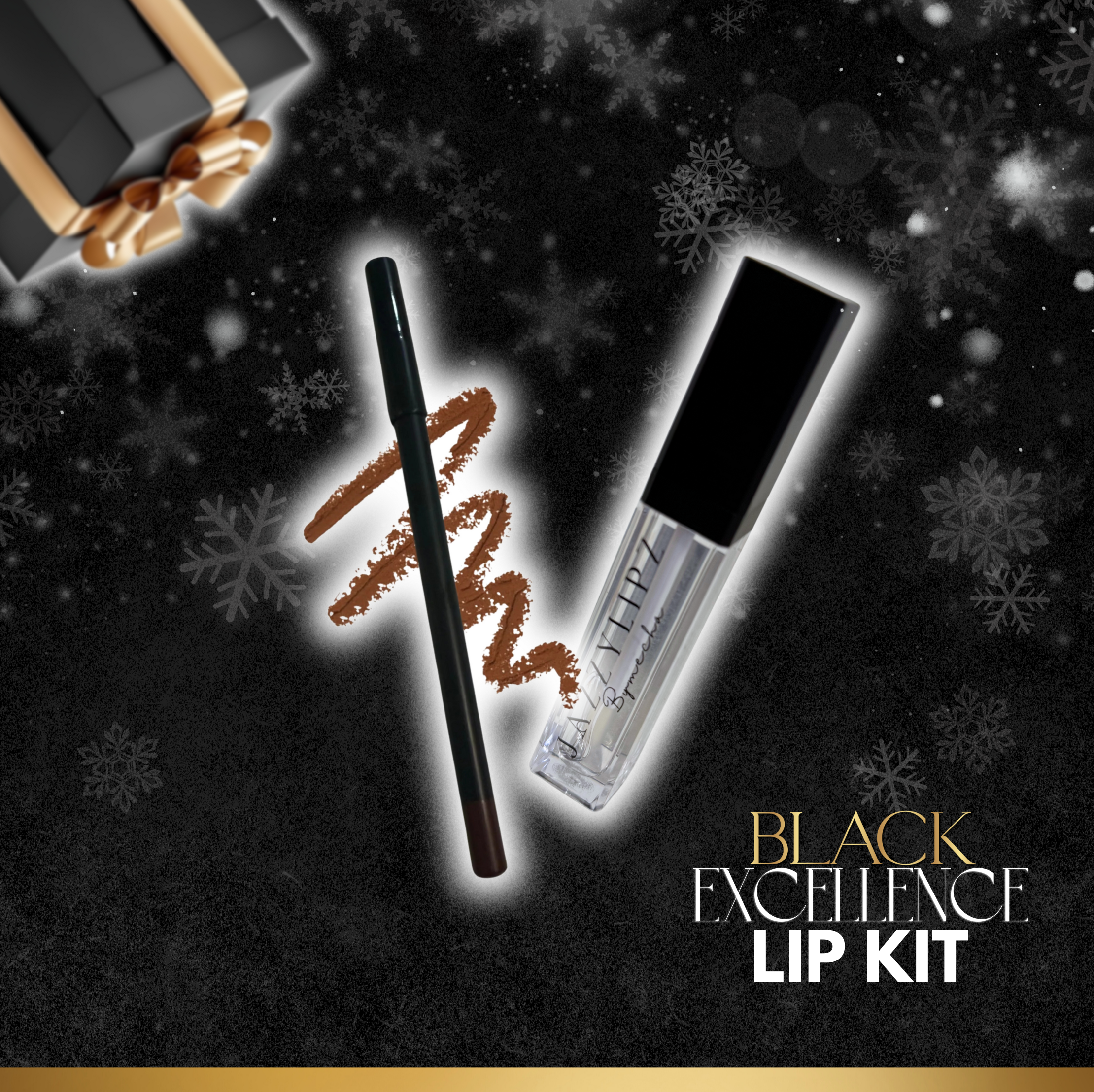 Lip Kit With Brown Liner